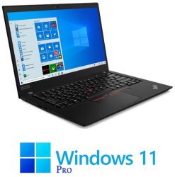 Laptop Lenovo T490 Quad Core i5-8265U 16GB DDR4 SSD 14 inci FHD Win 11 Pro 