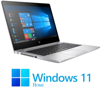 Laptop Touchscreen HP EliteBook 830 G5 i5-8350U 512GB SSD FHD Win 11 Home 