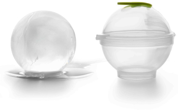 Set 4 forme gheata sfera Ibili-Barware plastic/silicon 5.5 cm transparent 