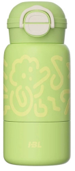 Termos din Otel Inoxidabil pentru copii 520ml - Techsuit THM8 - Green 