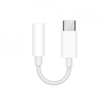 Adaptor audio Type-C la Jack 3.5mm - Apple MU7E2ZM/A - White 