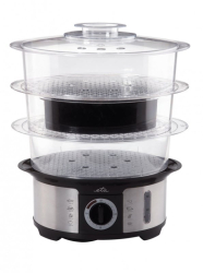 Aparat de gatit cu aburi ETA Steampot 0134 90000 12.25 L 1000 W timer