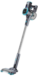 Aspirator vertical 2 in 1 ETA Fenix 1233 90000 baterie Li-Ion 25.2 V / 2200 mAh recipient 0.6 l gri cu albastru 