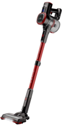 Aspirator vertical 2 in 1 ETA Fenix 2233 90000 baterie Li-Ion 25.2 V / 2200 mAh recipient 0.6 l gri cu rosu 