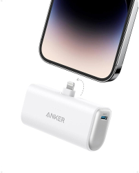 Baterie Externa 5000mAh 12W - Anker Nano A1645G21 - White 