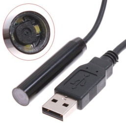Camera Endoscop iUni CEE05-5 Lungime Cablu 5m Rezistent la Apa 