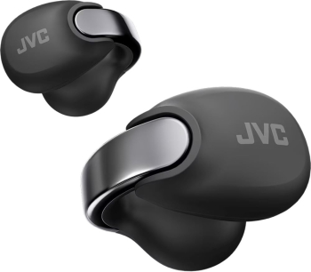 Casti JVC Nearphones HA-NP1T-B-U True Wireless Bluetooth Open-ear Microfon negru 