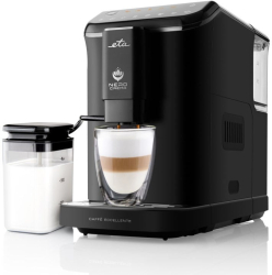 Espressor automat de cafea ETA Nero Crema 8180 90000 1350 W 20 bar sistem de spumare lapte negru