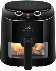 Friteuza cu aer cald ETA Vista 0168 90000 1300W 4.3 litri timer 0-30 min negru 