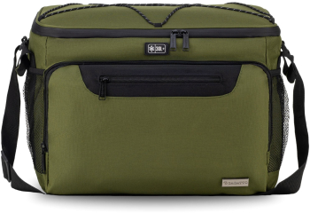 Geanta termoizolanta mare Zagatto Verde Lunch Box Ideala pentru picnic plaja calatorii cu familia 30 L Dimensiuni 41x26x25 Comparti 
