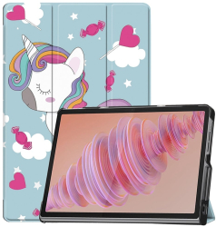 Husa pentru Lenovo Tab Plus - Techsuit FoldPro - Unicorn 