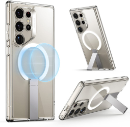 Husa pentru Samsung Galaxy S24 Ultra - ESR Boost Flickstand HaloLock - Clear 