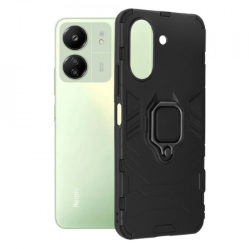 Husa pentru Xiaomi Redmi 13C 4G / Poco C65 - Techsuit Silicone Shield - Black 