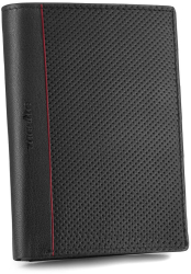 Portofel barbati Zagatto Piele naturala RFID 9.3x12.7x3 cm Negru ZG-N4-F14 
