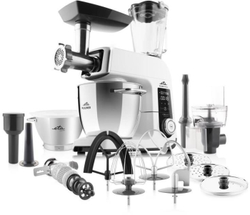Robot de bucatarie ETA Gratus Kuliner II Origin 2038 90000 1700 W bol 6.7 litri + bol 3.5 litri design integral din metal LED control t 