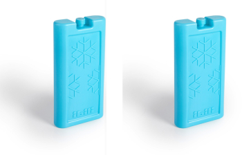 Set 2 pastile racire Ibili plastic 18x9.6x3.2 cm 380 ml albastru 