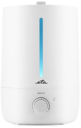 Umidificator de aer cu ultrasunete ETA Moisty 3629 90000 5 litri 25 W aromaterapie alb 