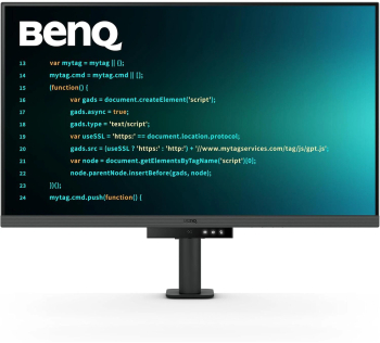 BenQ 31.5" IPS UHD 3840x2160 HDMI DisplayPort Pivot Boxe negru - imagine 1