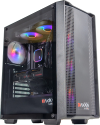 PC Gaming DiaxXa Advanced Gamer AMD Ryzen 7 5800X 32GB DDR4 SSD 1TB AMD Radeon RX 9060 XT 16GB GDDR6 128 bit 