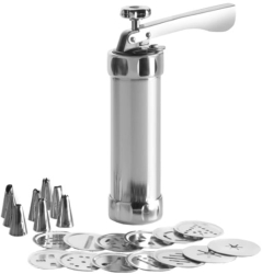 Aparat fursecuri Ibili-Sweet aluminiu 22 cm argintiu 