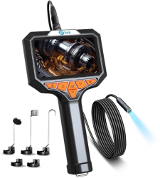 Camera Inspectie Auto Industriala iUni VC43-RD Ecran IPS 4.3 Cablu Semirigid Lungime 2M 1080P 8 LED-uri ajustabile Lentila 8mm Slot 