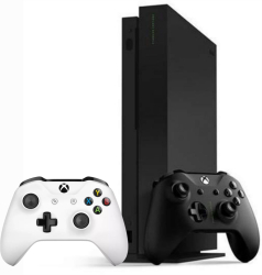 Consola Microsoft Xbox One X 1TB + 2 Controllere Xbox one x Second Hand 