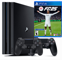 Consola Sony Playstation 4 Pro 1TB + 2 controllere + Fc25 Ps4 pro Second Hand 