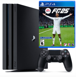 Consola Sony Playstation 4 Pro 1TB + Controller + Joc Fc25 Ps4 Pro Second Hand 