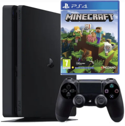 Consola Sony Playstation 4 Slim 1TB + Controller + Joc Minecraft Ps4 slim Second Hand 