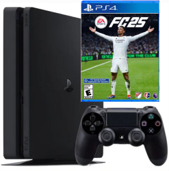 Consola Sony Playstation 4 slim 500GB + Controller + Fc25 ps4 slim Second Hand 