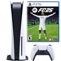 Consola Sony Playstation 5 Disk 825GB + Controller + Fc25 Ps5 disk Second Hand 