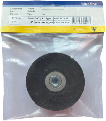 Disc de schimbare rapida din cauciuc Blue Line RD-Type 75mm 