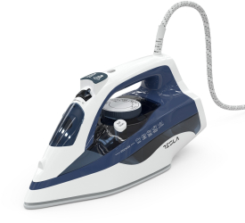 Fier de calcat Tesla IR301BL 2600 W talpa ceramica rezervor 400 ml 25g/min Functie Anti-Calcar Functie Anti-Picurare cablu 1.9 m Alb 