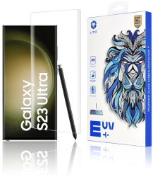 Folie pentru Samsung Galaxy S23 Ultra - Lito 3D UV Glass - Clear 