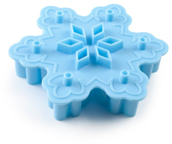 Forma fursecuri fulg de nea Ibili plastic 10 cm albastru 