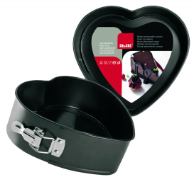 Forma tort detasabila Ibili-Moka otel 22 cm negru 