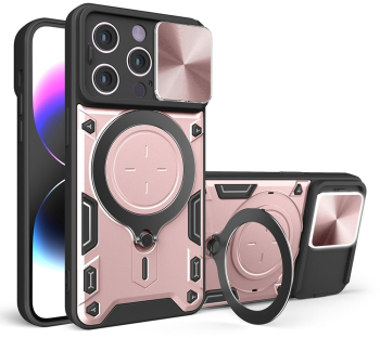 Husa pentru iPhone 13 Pro Max - Techsuit CamGuard Pro - Rose Gold 