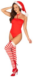 Kissmas - Body rosu L/XL 