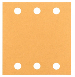 Set 10 foi abrazive cu scai Bosch Best for Wood and Paint 115x107mm P60 