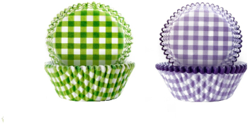 Set 100 forme de briose Ibili hartie 7.5x3.5 cm multicolor 