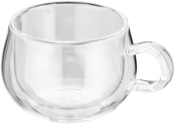 Set 2 cesti capuccino Judge sticla borosilicata 13x8.5x7 cm transparent 