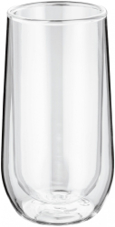 Set 2 pahare Judge sticla borosilicata 8x8x15 cm transparent