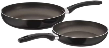 Set 2 tigai Judge-Radiant aluminiu 22/28 cm negru 