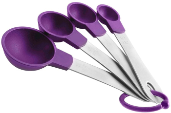 Set 4 masuri patiserie Ibili otel inoxidabil/nylon mov 