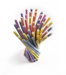 Set 48 paie Ibili-Eco hartie kraft 0.6x20 cm multicolor