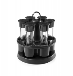 Set 6 recipiente depozitare condimente Ibili-Salades plastic 18x21.5 cm transparent 