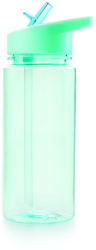 Sticla apa sport Ibili-Hidratation tritan/plastic 7x19.5 cm transparent/albastru 