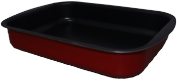 Tava copt Ibili-Venus aluminiu 35x24x6 cm 3.5 l rosu 