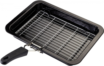 Tava cu gratar Judge Essentials granit 35x25x5 cm negru/argintiu 