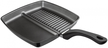 Tigaie grill Judge Essentials aluminiu 26x24 cm negru 
